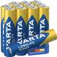 Batterij VARTA Longlife Power 12x AAA
