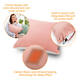 Warmtekussen Medisana HC 100 roze