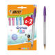 Balpen Bic Cristal Fun large assorti 6+2 gratis