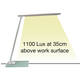 Bureaulamp Unilux Popy led wit