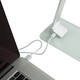Bureaulamp Unilux Popy led wit