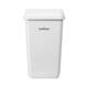 Afvalbak Satino open inworp 23 liter wit 332580