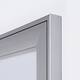 Vitrinebord Quantore luxe 8x A4 B1 gecertificeerd zilver