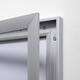 Vitrinebord Quantore luxe 8x A4 B1 gecertificeerd zilver