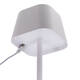 Tafellamp Securit Georgina LED oplaadbaar dimbaar wit