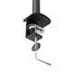 Monitorarm Neomounts NERO triple 17-27" zwart