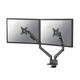 Monitorarm Neomounts NEXT Slim dual 17-32" zwart