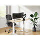 Monitorarm Neomounts NEXT Slim dual 17-32" zwart