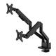 Monitorarm Neomounts NEXT Slim dual 17-32" zwart