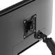 Monitorarm Neomounts NEXT Slim dual 17-32" zwart