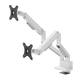 Monitorarm Neomounts NEXT Slim dual 17-32" wit