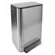 Pedaalemmer Desq 40 liter rvs zilver