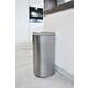 Afvalbak Desq Touch 50 liter RVS zilver