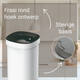 Afvalbak Desq open inworp 20 liter metaal wit
