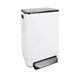 Pedaalemmer Desq 40 liter RVS wit