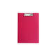 Klembordmap MAUL A4 staand PVC met penlus rood