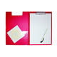 Klembordmap MAUL A4 staand PVC met penlus rood