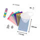 Enveloptas Djois Color Collection A6 verticaal assorti