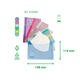 Enveloptas Djois Color Collection A6 horizontaal assorti
