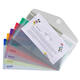 Enveloptas Djois Color Collection horizontaal 250x135mm assorti