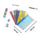 Enveloptas Djois Color Collection horizontaal 250x135mm assorti