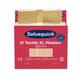 Pleisters Salvequick textiel extra groot 6x 21 stuks