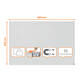 Whiteboard Nobo Infinity randloos 60x90cm