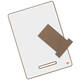 Whiteboard Nobo A4 mini 4 stuks