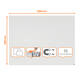 Whiteboard Nobo Infinity randloos 90x120cm