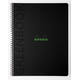 Notitieboek Rhodia Greenbook recycled A4+ lijn 160 pagina's 90gr sc