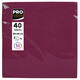 Servet Pronappe 1/4 vouw 2-laags 380x380mm 40 vel bordeauxrood