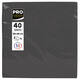 Servet Pronappe 1/4 vouw 2-laags 380x380mm 40 vel zwart