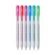 Gelschrijver Sakura Gelly Roll Metallic 08 klikfunctie set à 6 kleuren