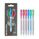 Gelschrijver Sakura Gelly Roll Metallic 08 klikfunctie set à 6 kleuren