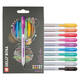 Gelschrijver Sakura Gelly Roll Metallic 08 klikfunctie assorti 10st