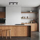 Plafondspot Integral Siena 3 spot IP20 GU10 zwart