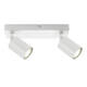 Plafondspot Integral Siena 2 spot IP20 GU10 wit