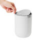 Afvalbak EKO Fandy 2 tafelmodel met swingdeksel 1,5 liter wit