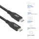 Kabel ACT USB-C 3.0 10Gbps 60W USB 1 meter
