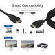 Kabel ACT HDMI ETH8K M/M zwart 2 meter