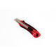 Snijmes IEZZY 18mm kunststof met ergonomische softgrip incl. 3 mesje
