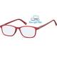 Leesbril  Montana +1.00 dpt blue light filter rood