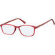 Bril  Montana +0.00 dpt blue light filter rood