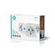 Slimme stekker Nedis Smartlife Wifi 3 stuks wit