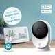 Beveiligingscamera Nedis Smartlife Wifi indoor 3MP Full HD 1296p wit
