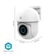 Beveiligingscamera Nedis Smartlife Wifi buiten 3MP Full HD 1296p wit