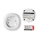 Rookmelder Nedis Smartlife Zigbee 3.0 Wifi 10 jaar sensor wit