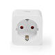 Slimme stekker Nedis Smartlife Wifi enkel wit