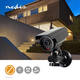 Dummy beveiligingscamera Nedis bullet solar buiten grijs