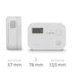 Koolmonoxidemelder Alecto 10 jaar sensor en display COA3910 wit